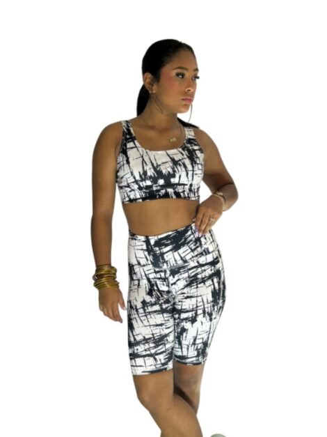Conjunto Deportivo Legging Corto
