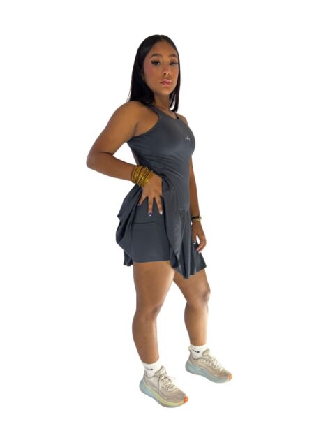 Vestidos deportivo espalda abierta